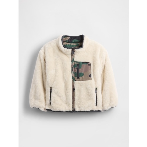Baby & Toddler Lightweight Sherpa Reversible Jacket