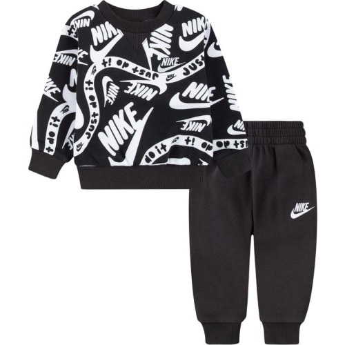 Baby Sportswear Club Crewneck Sweatshirt & Joggers Set, 18M, Black