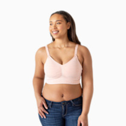 Kindred Bravely Sublime Hands Free Pumping Bra - Pink Heather, Medium