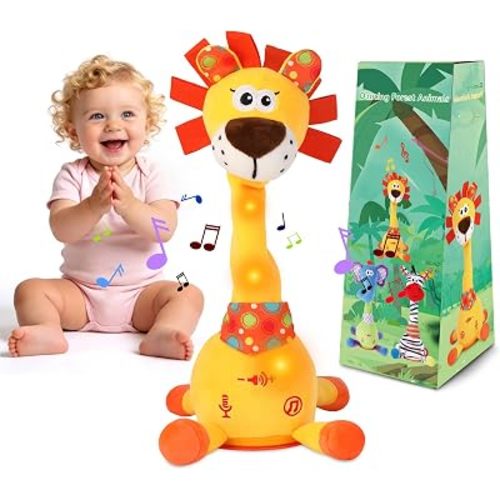 LUKETURE Dancing Talking Lion Plush