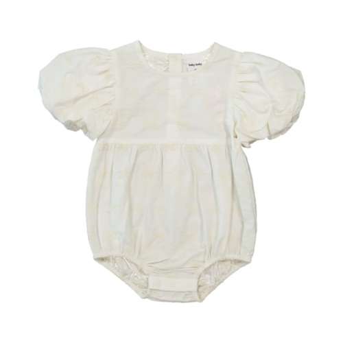Cream Baby Embroidered Romper | Best&Less™ Online