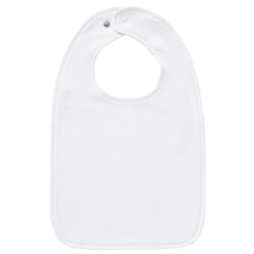 Aiden's Corner Organic Cotton Baby Bibs | Soft, Absorbent, Customizable Blanks for Embroidery and Printing For Infants