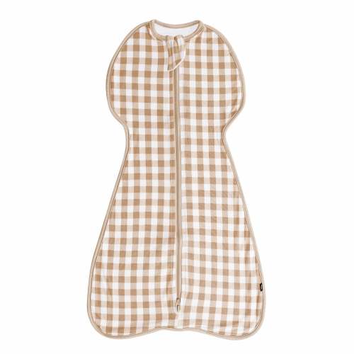 Swaddle Bag in Gingham Bisque 0.5