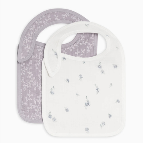 2-Pack Muslin Bibs