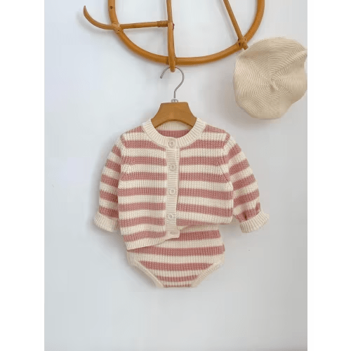 0 3 years old boys girls sweaters shorts sets spring autumn - Temu