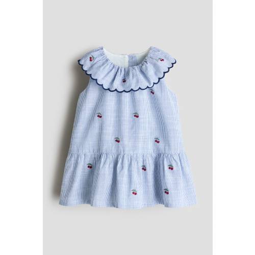 EMBROIDERED-DETAIL DRESS