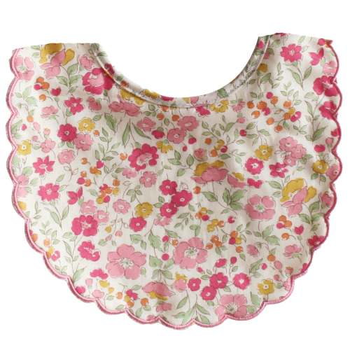 Alimrose Scallop Bib – Rose Garden