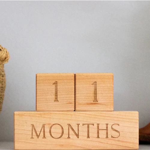 Wooden Milestone Blocks