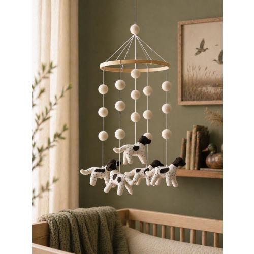 German Shorthaired Pointer Baby Mobile: GSP Nursery . Duck Hunting . Bird Dog . Dog Decor