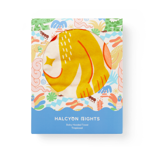 Baby Hooded Towel / Tropicool – Halcyon Nights