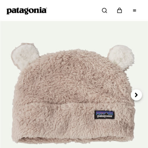 Patagonia Baby Furry Friends Fleece Hat