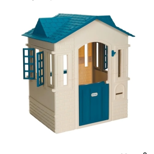 Amazon.com: Little Tikes Cape Cottage Playhouse - Blue Large : Toys & Games