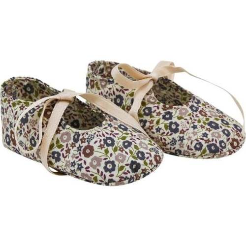 Little Liberty Booties, Cornflower - Calisson Little Royals | Maisonette