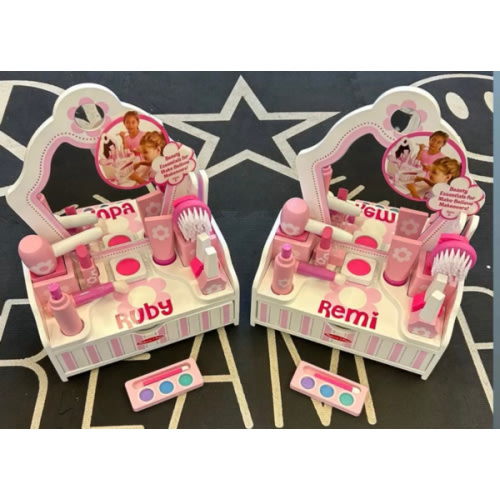 Personalized Table Top Vanity