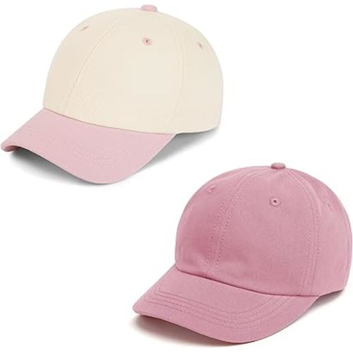 Baby Baesball Hat Toddler Baseball Cap Colorblock Cotton Girl Boy Sun Hats Adjustable Size Summer Spring Autumn for 6M-6Y