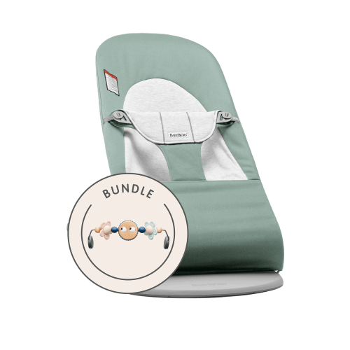 Bouncer Bundle with Toy: Light Sage