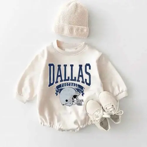 Baby Cowboys Romper - 6-12 Months