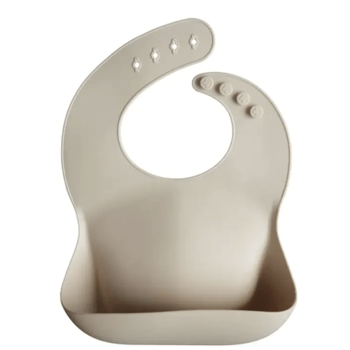 Mushie: Silicone Baby Bib