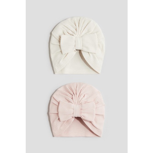 2-pack Knot-detail Hats