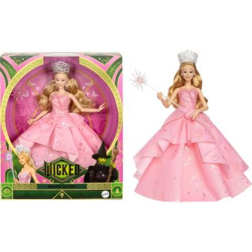 Universal Pictures' Wicked Deluxe Glinda 11" Fashion Doll and Accessories with Removable Outfit