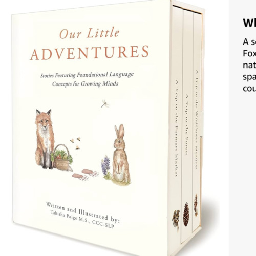 Our Little Adventures: Stories Featuring Foundational Language Concepts for Growing Minds (Tabitha Paige Children's Book Series)