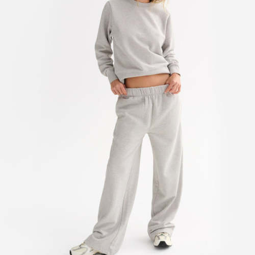 Organic Fleece Straight Leg Sweatpant