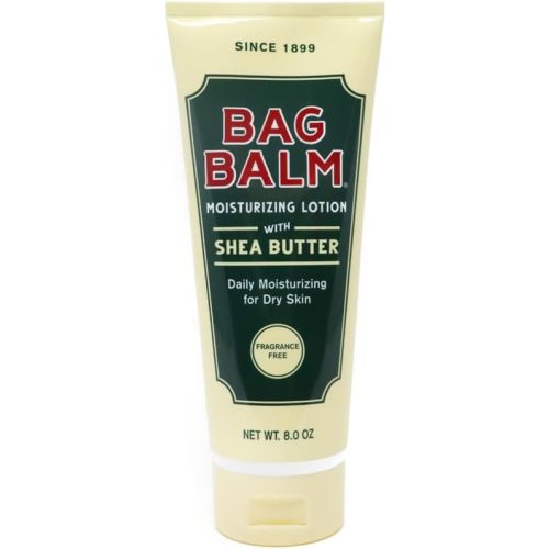 Bag Balm Moistuzing Body Lotion with Shea Butter, Daily Moisturizing for Dry Skin | Pack of 2 8oz Tubes