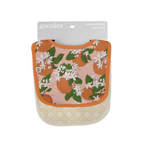 Bib Set - Orange Blossoms – Goosies