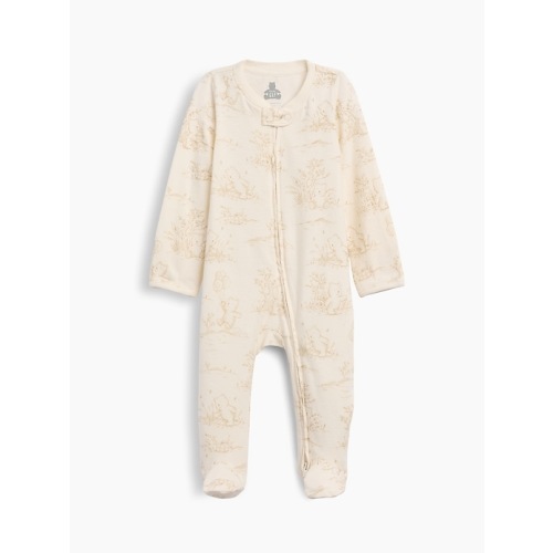 Baby First Favorites Organic Cotton Footed One-Piece
