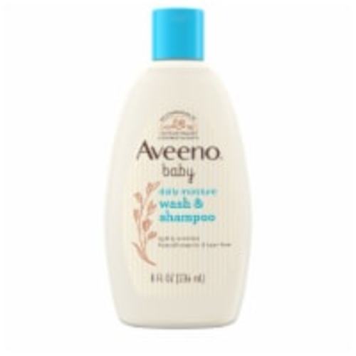 Aveeno Baby Daily Moisture Body Wash & Shampoo Oat Extract, 8 fl oz