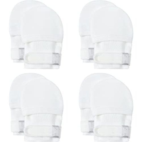 No Scratch Mittens | Adjustable Infant Gloves (3-6M)