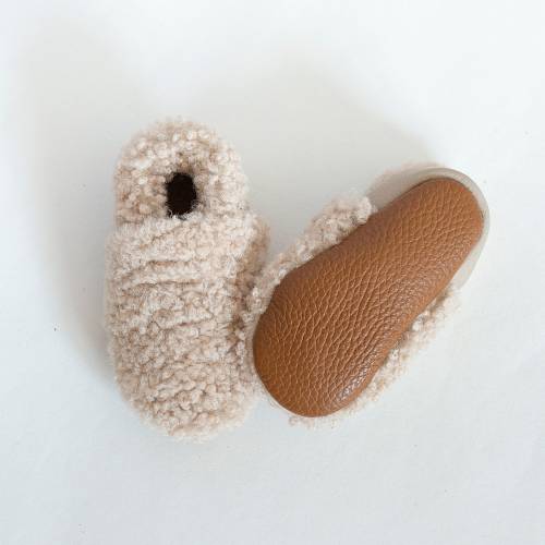 Winter Baby Boy Shoes, Genuine Italian Leather and Fur, Unisex Kids, Infant, Toddler, Newborn, Boy, Girl Moccasins, Baby Gift, Krabbelschuhe