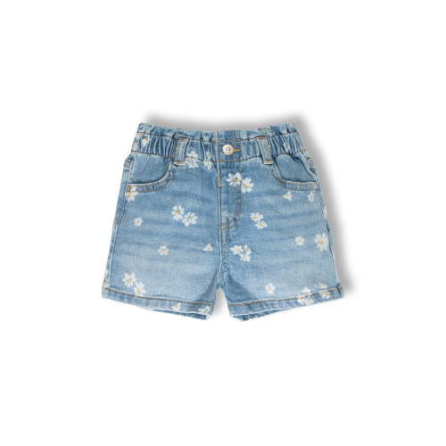 Wonder Nation Toddler Girl Denim Short, Sizes 12 Months - 5T