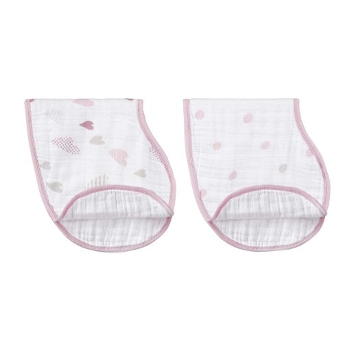 Heart Breaker Classic Burpy Bib 2pk | aden + anais