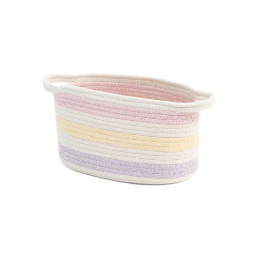 7in Cotton Rainbow Oval Storage Bin | Kids & Baby | Marshalls