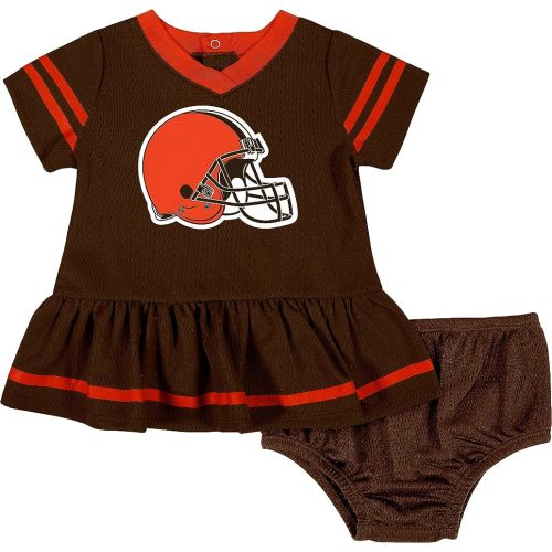 Gerber Girls' NFL Team Jersey Dress and Diaper Cover