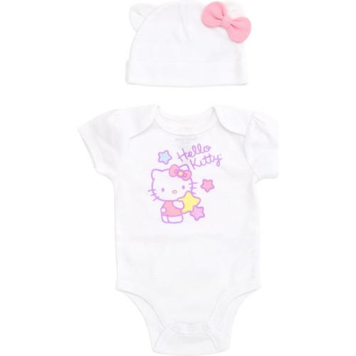 2-Piece Bodysuit and Hat Set