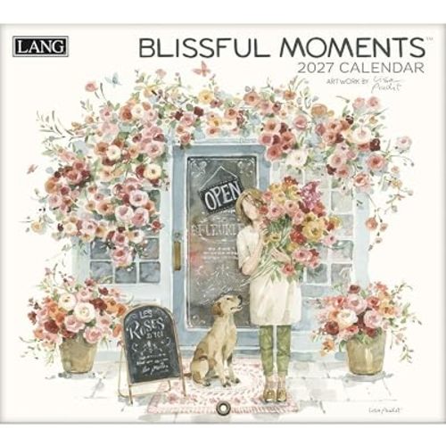Blissful Moments 2027 Wall Calendar by Lisa Audit