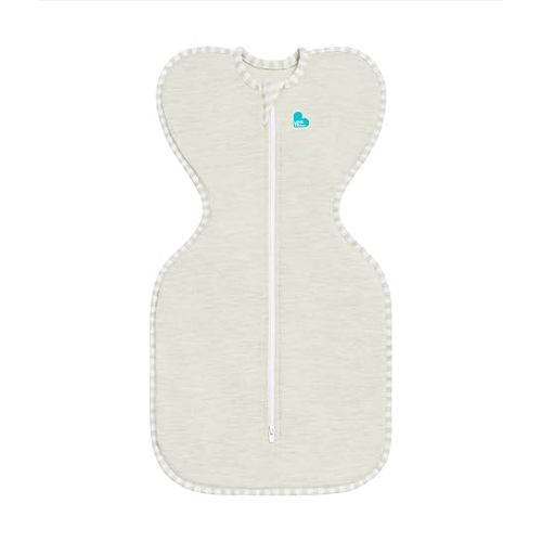 Love to Dream Swaddle UP, Baby Sleep Sack, Self-Soothing Swaddles for Newborns, Improves Sleep, Snug Fit Helps Calm Startle Reflex, New Born Essentials for Baby, 1.0 TOG, Medium 13-19 lbs, Sand Dollar