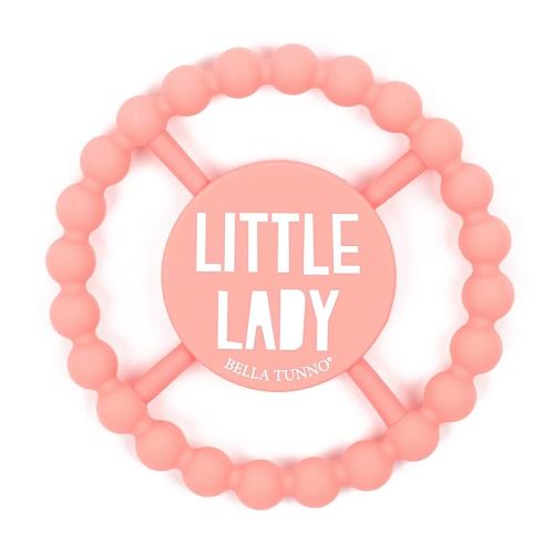 Baby Teether by Bella Tunno, Silicone Teethers for Babies 3-6 months, 6-12 months, Baby Toys, Pacifier, Teething Relief, Boys, Girls, Little Lady