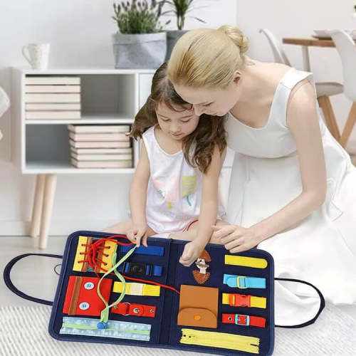 Buy Montessori Soft Felt Busy Board Online I Montessori Generation