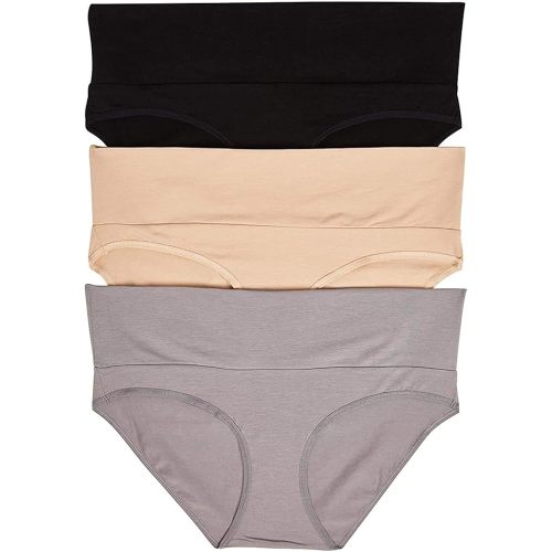 Motherhood Maternity womens Foldover Brief Panty 3-pack