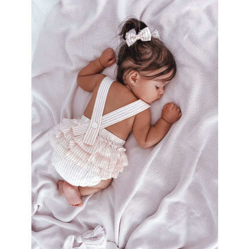 Pippy Lou Pink Stripe Romper