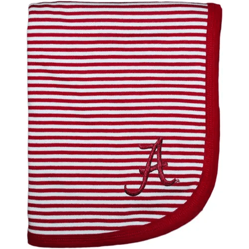 Creative Knitwear Alabama Crimson Tide Striped Baby and Toddler Blanket