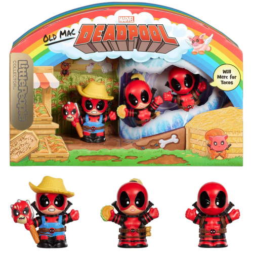 Little People Collector Series Deadpool Figure 3-Pack