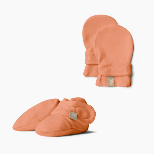 Goumi Kids x Babylist Goumi x Babylist Organic Cotton Boots & Mitts Bundle - Nectar