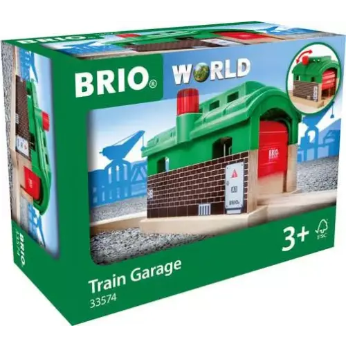 BRIO World Train Garage