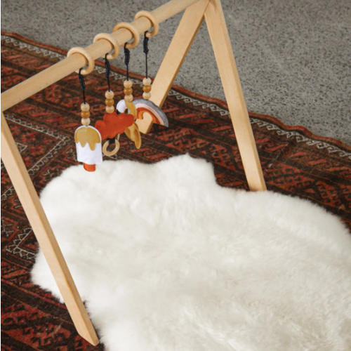 Ecowool Sheepskin Baby Rug - Long Wool