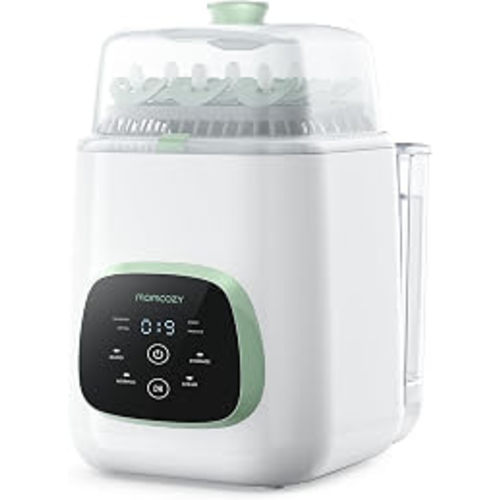 Amazon.com: Momcozy KleanPal Pro All-in-One Bottle Washer, Sterilizer & Dryer - White | 9 Cleaning Modes Baby Bottle Washer for Bottles, Pump Parts & Baby Essentials, Time-Saving & Hands-Free, 26 Spray Jets