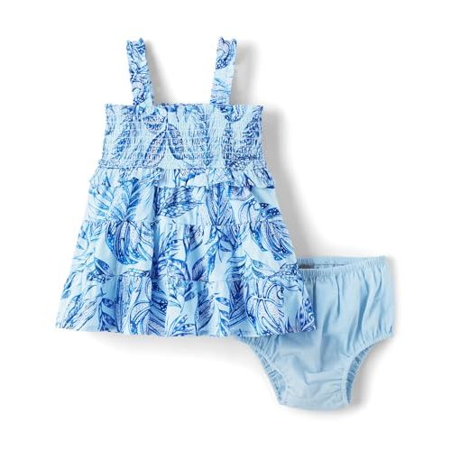 The Children's Place Baby-Girls and Newborn Casual Short Sleeve Dress with Diaper Cover